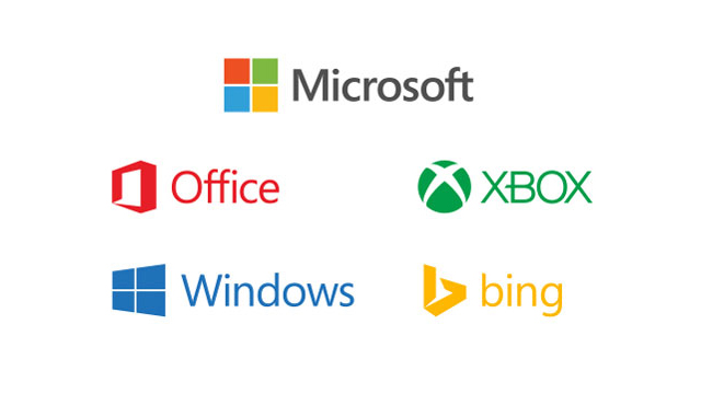 微软其他产品线的标志