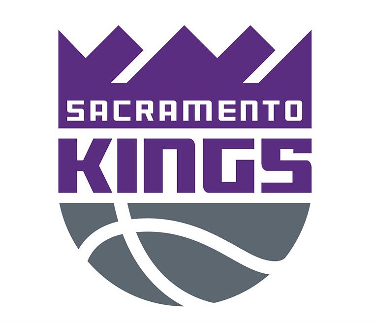 NBA篮球运动标志设计分享—国王队公布下一赛季全新LOGO