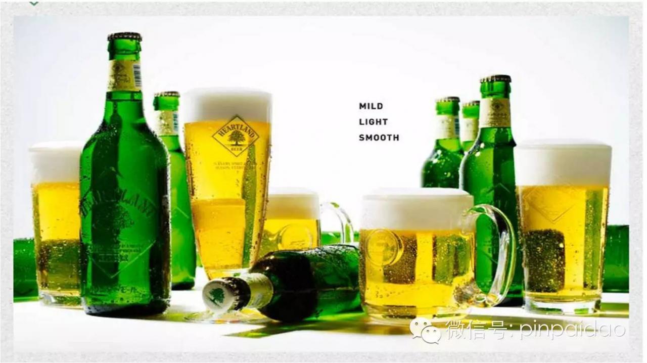 这个啤酒品牌围绕着品牌logo做出了充满了生命力的创意设计