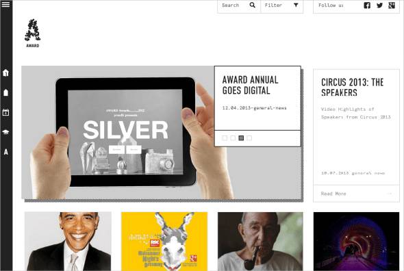 全球极具创意的20个网页设计案例分享