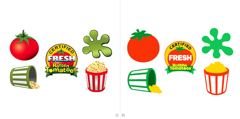 美国著名影评网站“烂番茄”更换新logo！