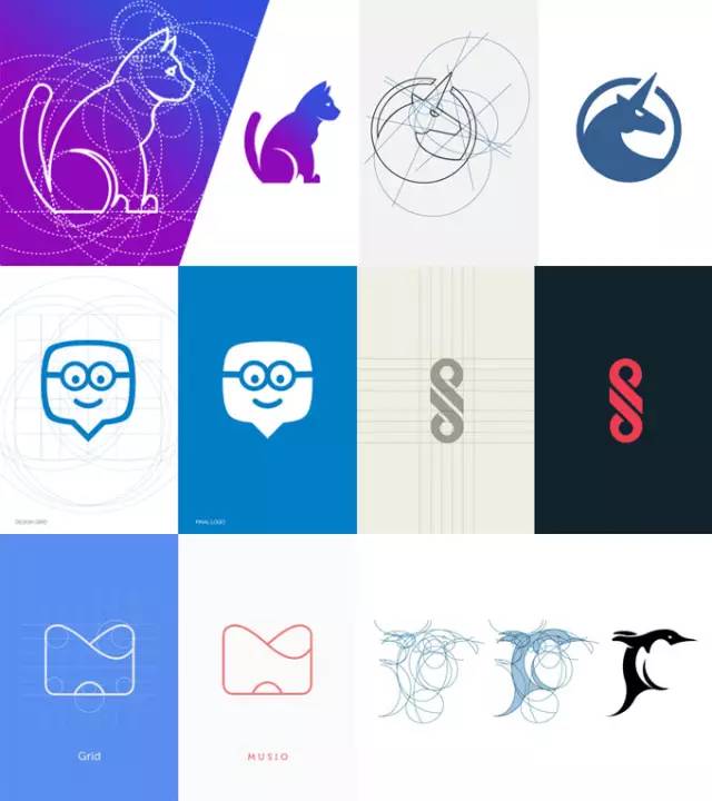 Logo网格 – 提升Logo设计逼格的神器 – 123标志设计博客